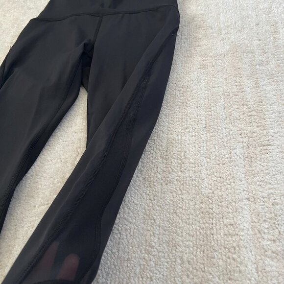 Lululemon Train Times Crop Leggings 4 Black - Picture 8 of 10